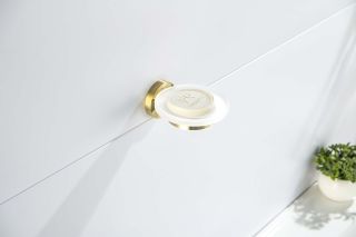 Мыльница Aquatek Европа AQ4103BG шлифованное золото